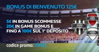 William Hill bonus benvenuto